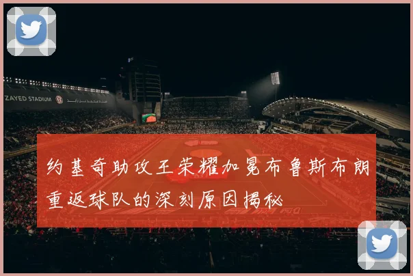 约基奇助攻王荣耀加冕布鲁斯布朗重返球队的深刻原因揭秘
